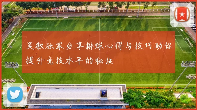 吴敏独家分享排球心得与技巧助你提升竞技水平的秘诀